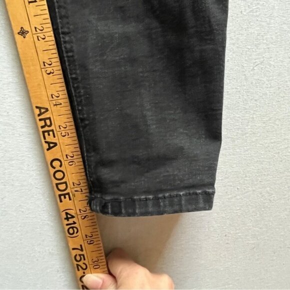 Celebrity Pink black denim slim fit jean overalls Sz M - Picture 11 of 14